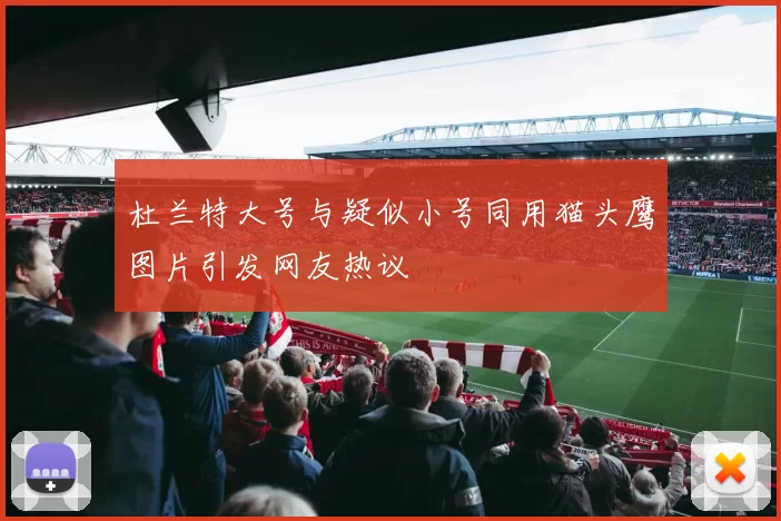 杜兰特大号与疑似小号同用猫头鹰图片引发网友热议